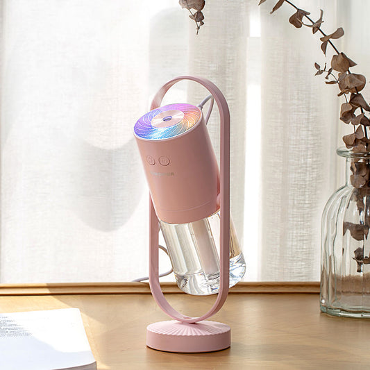 200ml Portable USB Car Humidifier – Colorful Light