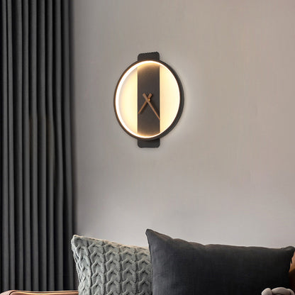 Nordic Wall Lamp – Bedside Clock Lamp