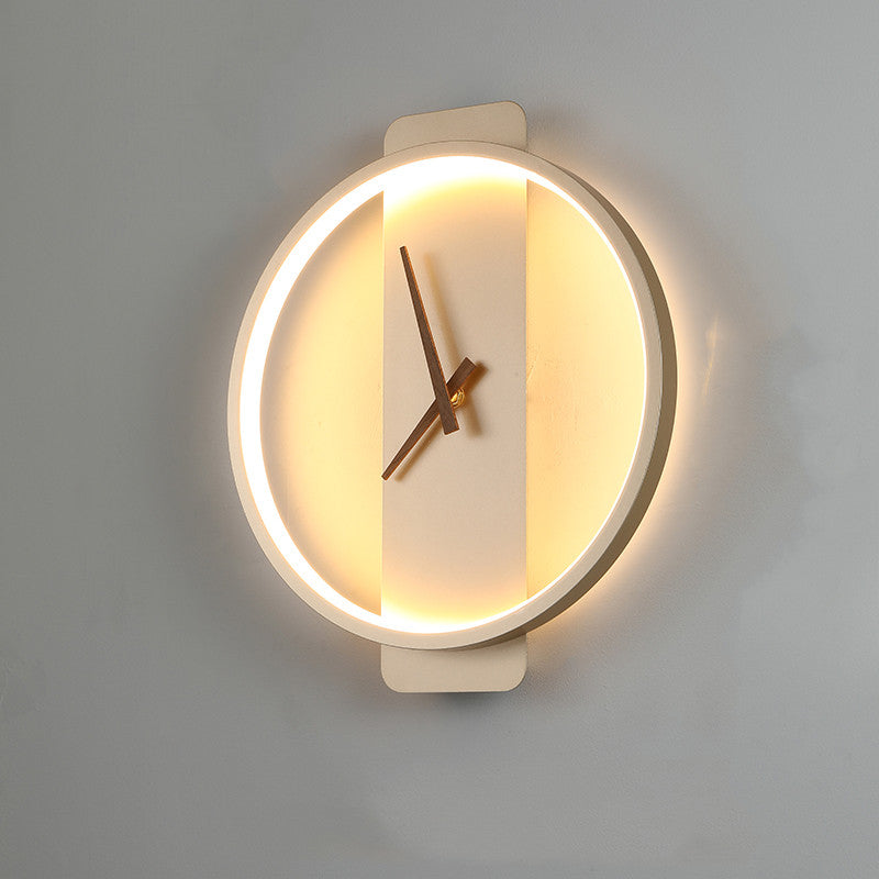 Nordic Wall Lamp – Bedside Clock Lamp