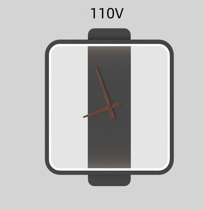 Nordic Wall Lamp – Bedside Clock Lamp