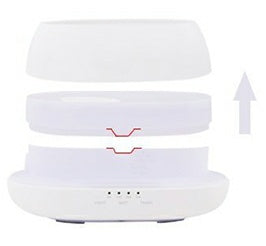 Diffuseur d'arômes HOMEFISH 500 ml – Humidificateur ultrasonique et diffuseur d'huiles essentielles