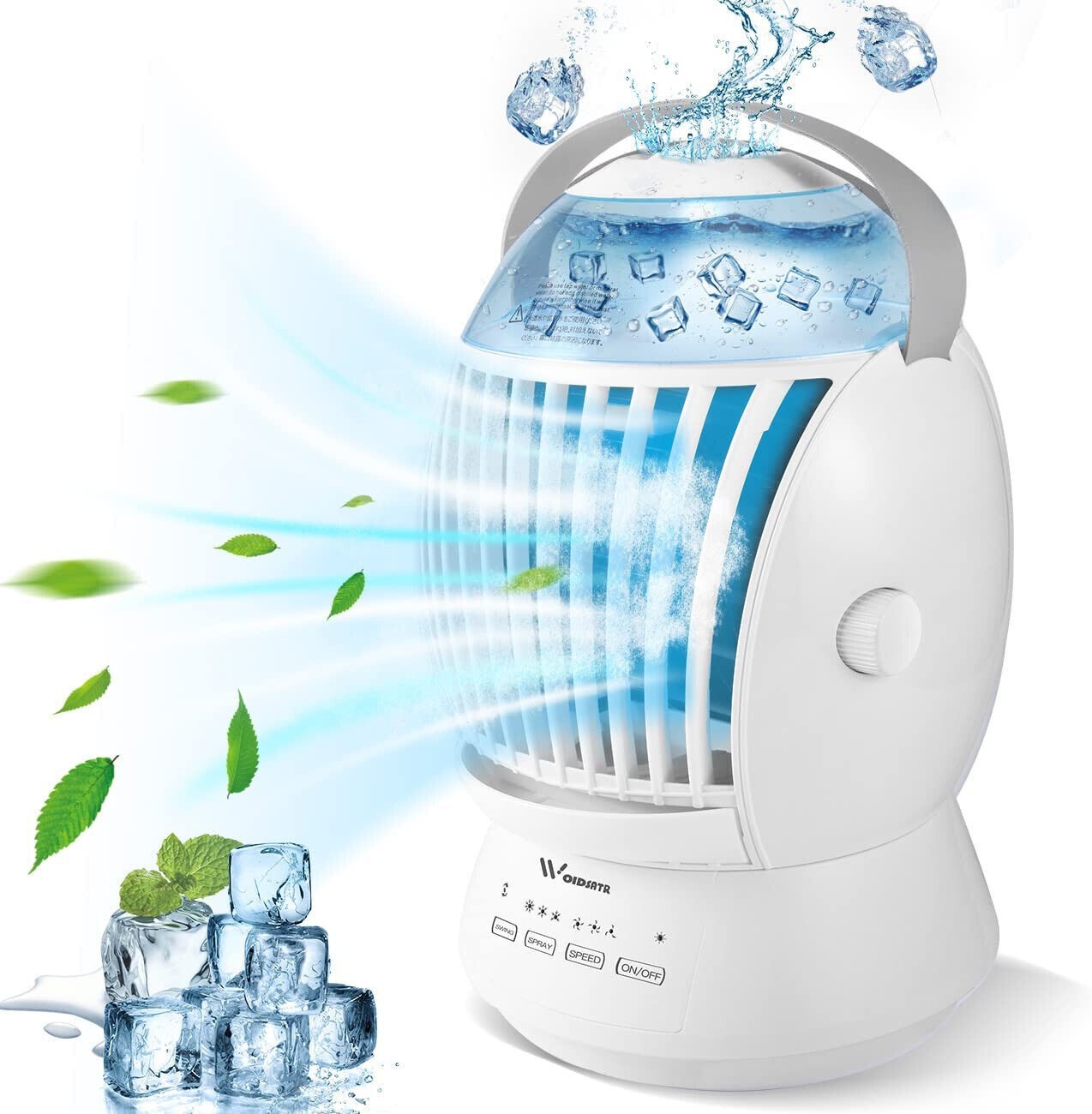Fog Fan Desktop Air Cooler – Student & Office Desk Fan