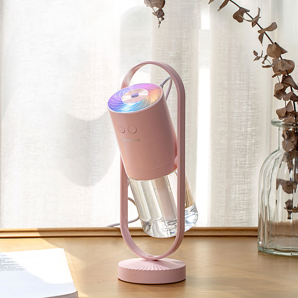 Humidificateur de voiture portable USB 200 ml – Lumière colorée