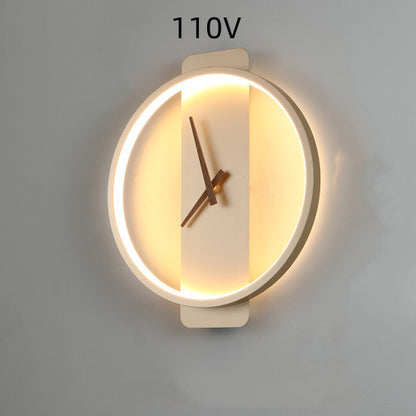 Nordic Wall Lamp – Bedside Clock Lamp