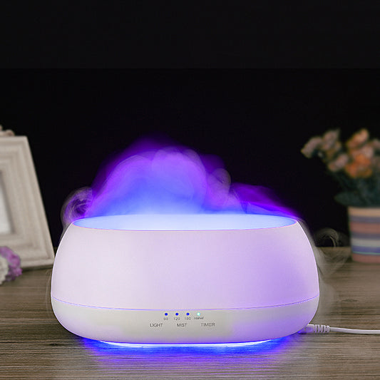 HOMEFISH 500ml Aroma Diffuser – Ultrasonic Humidifier & Essential Oil Diffuser